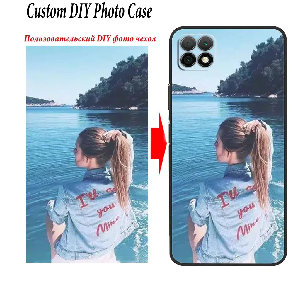 Индивидуальные чехлы для телефонов Huawei Nova Y60 Y61 3 чехол сделай сам с изображением и