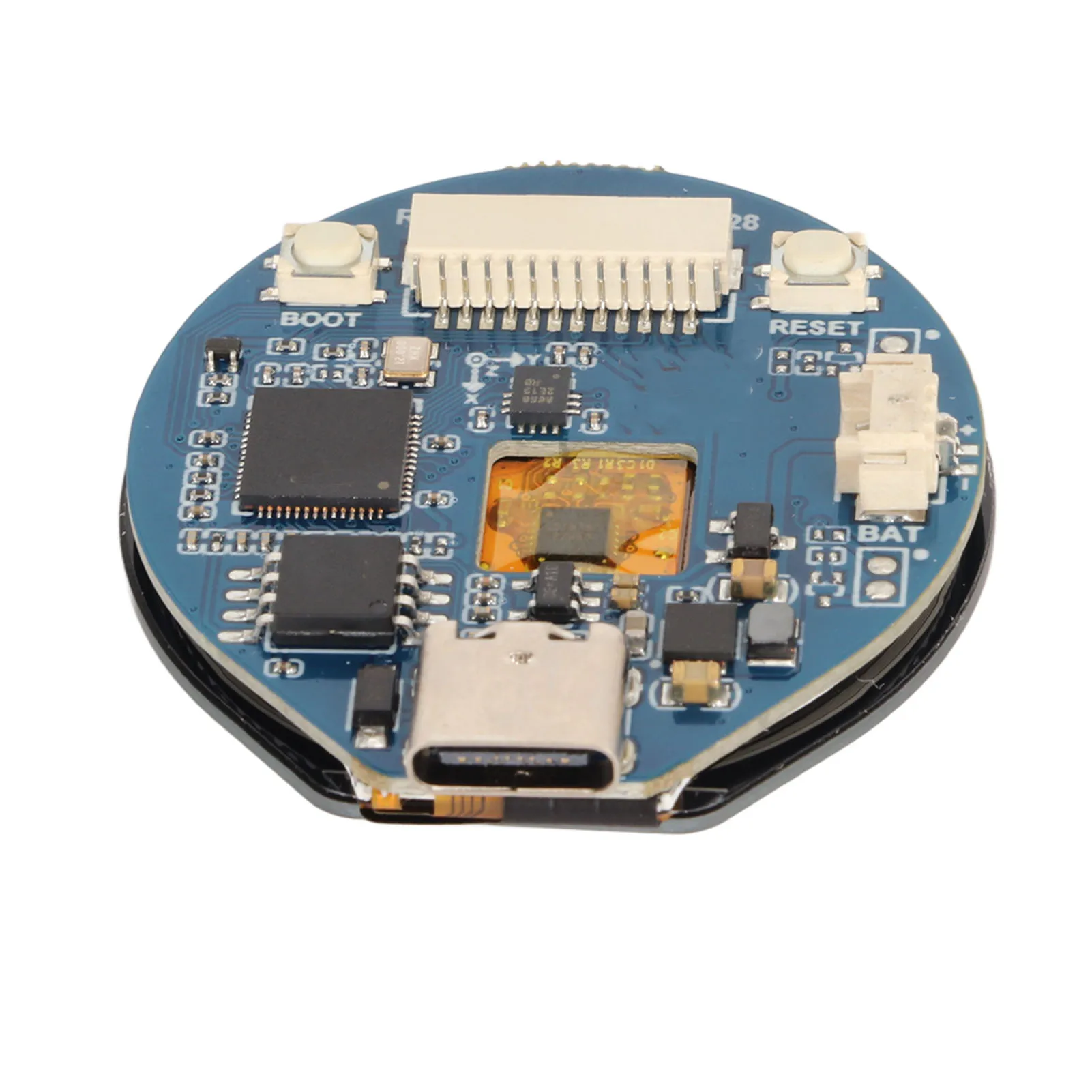 Плата разработки микроконтроллера RP2040 для Raspberry Pi Pico с круглым сенсорным