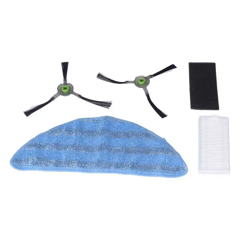 

2 набора, боковая щетка для пылесоса, фильтр для экрана, тряпка, Сменный Набор для Lefant M200/201/501/T700/520