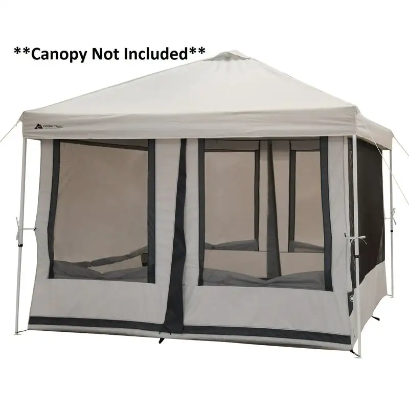 

7-Person 2-in-1 Screen House Connect Tent with 2 Doors, Sold Separately