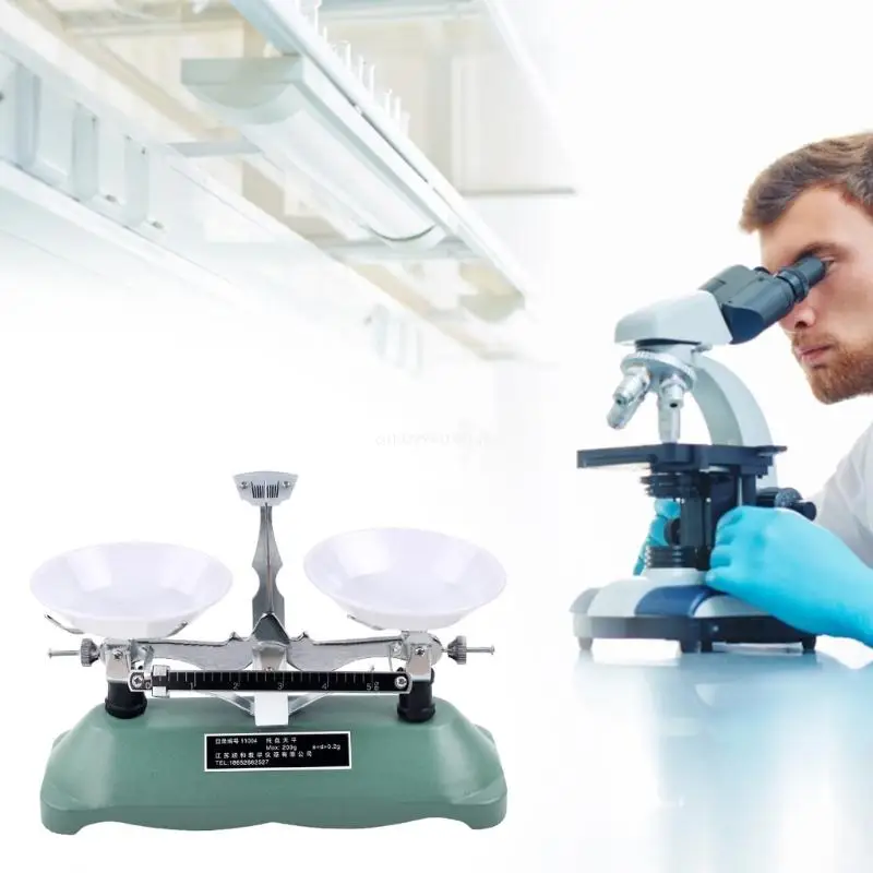 Механические весы для балансировки лотков с двумя пинцетами и различными