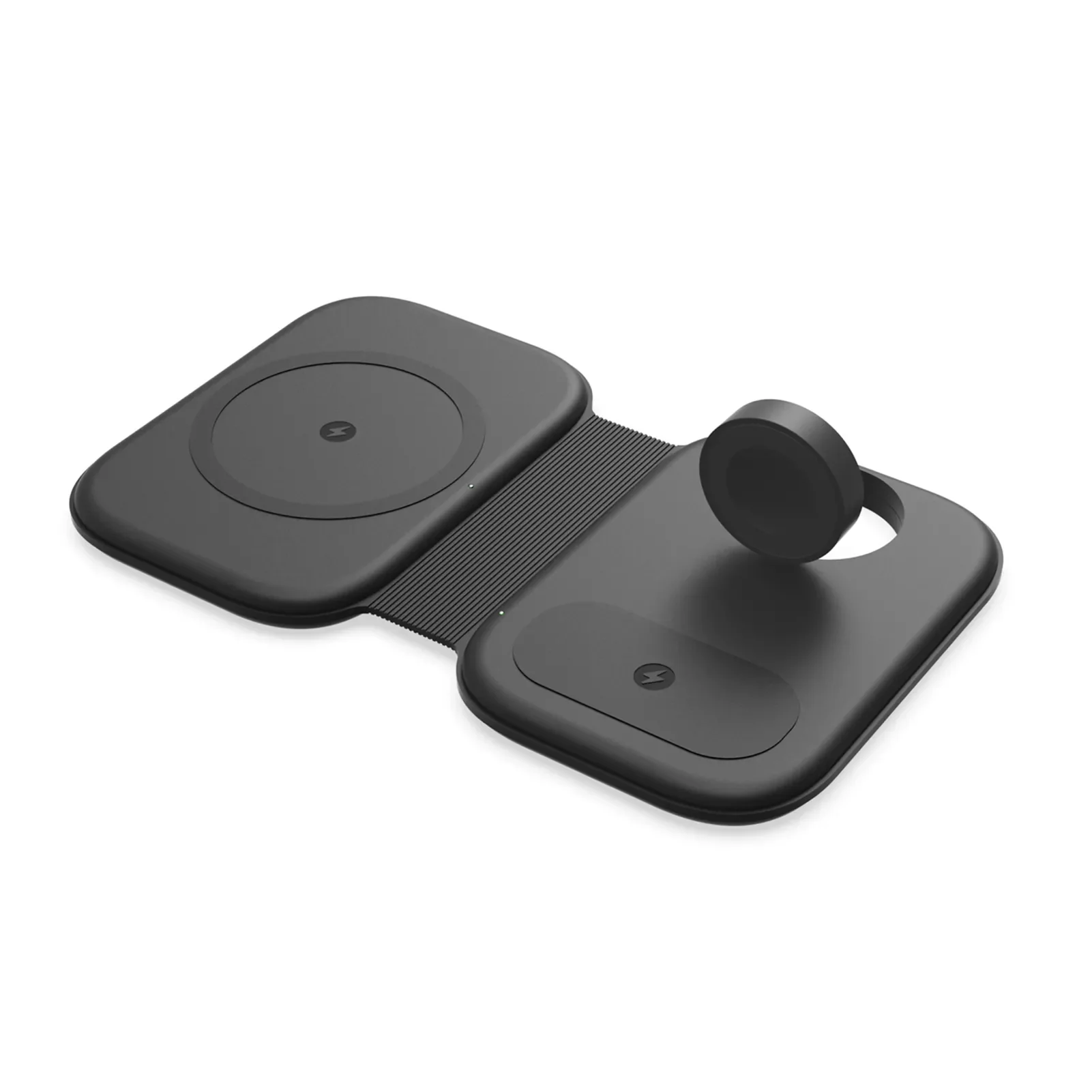 

Portable 3 In 1 Wireless Charging Adaptor Folding Adaptor Galaxy Mobile Qi Adaptor