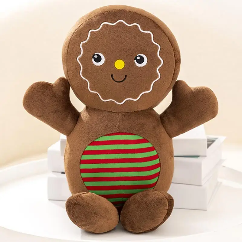 

Christmas Ginger Bread Plush Toy Christmas Day Decorative Pillow Stuffed Christmas Tree Bed Sofa Cushion Gingerbread Plush Doll