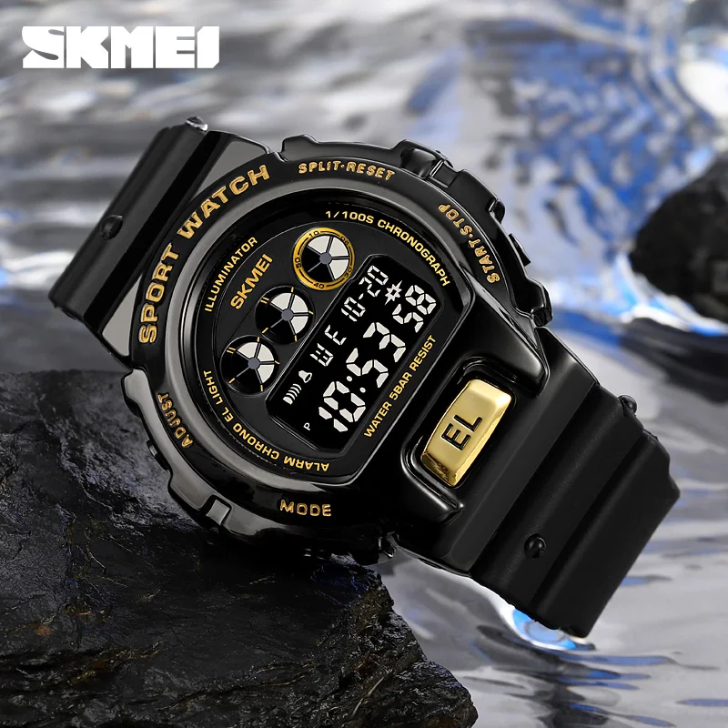 

Original Digital Watches Top Brand Men's Wristwatch Electronic Watch Man Luxury Sport Outdoor Watches Led Countdown Alarm Clock