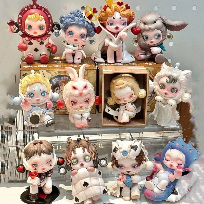 Новый Skullpanda повседневная страна чудес кавайная модель милая креативная игрушка