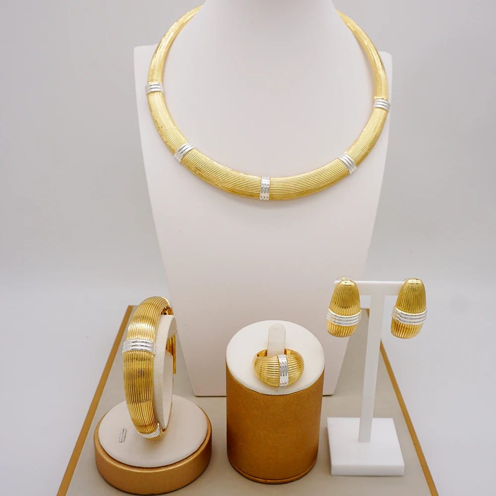 Роскошный марокканский комплект ювелирных изделий золотого цвета, серьги-каффы, браслет, подвеска, ожерелье, арабский свадебный подарок 2022