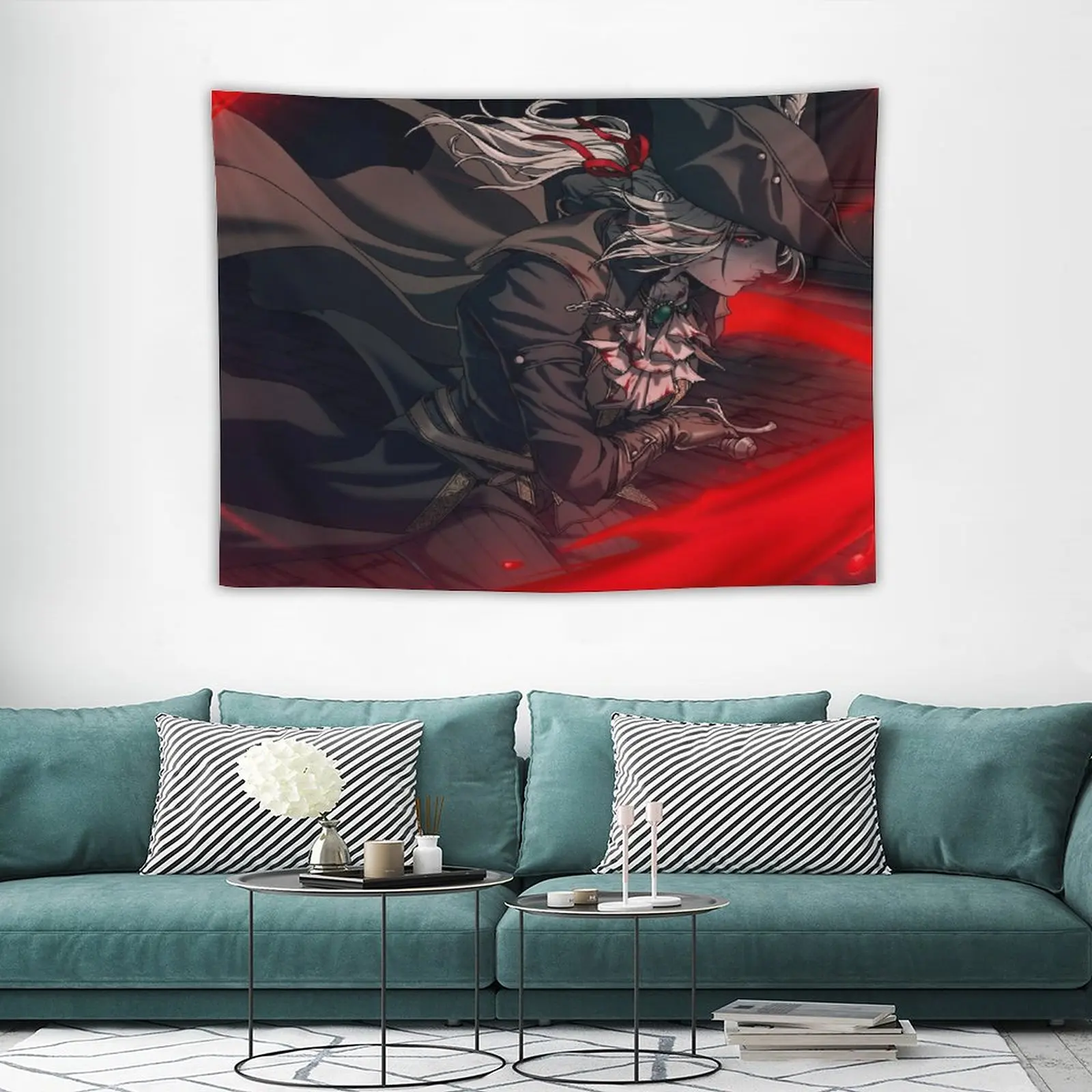 

Lady Maria Tapestry Bookshelves Living Room Decoration Large Wall Mural Wall Art Kawaii Room