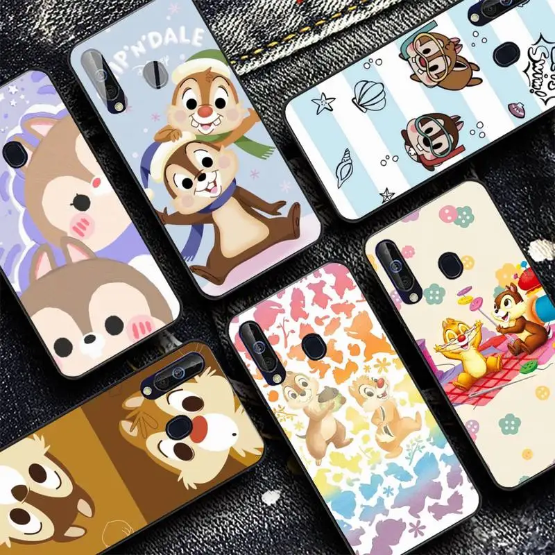 

Disney Chip and Dale Phone Case for Samsung A51 01 50 71 21S 70 31 40 30 10 20 S E 11 91 A7 A8 2018