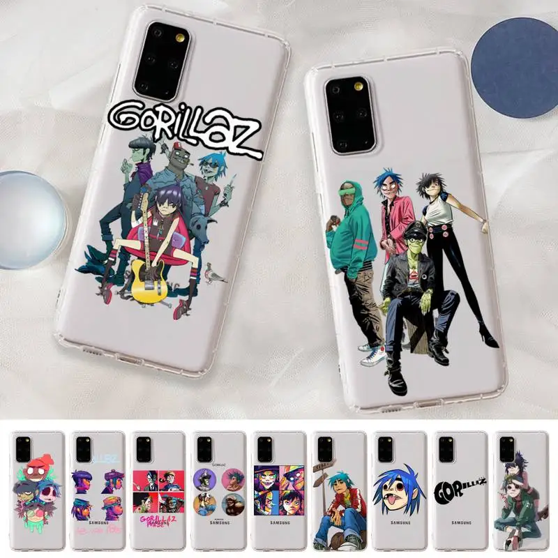 

Gorillaz Band New Phone Case For Samsung A 10 20 30 50s 70 51 52 71 4g 12 31 21 31 S 20 21 plus Ultra