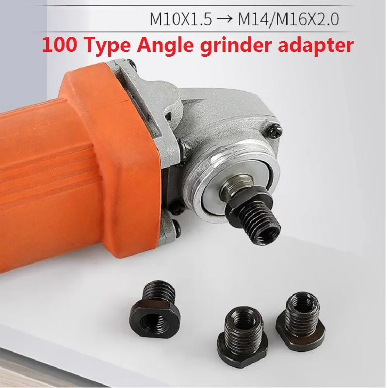 

100 type Angle grinder refitted M10 TO M14/M16 adapter polishing machine accessories conversion screw external thread