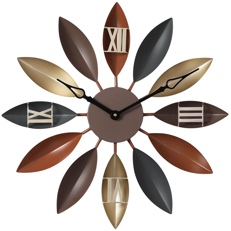 Электронные кухонные настенные часы современный дизайн тихие креативные