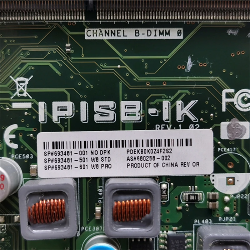 Φ для HP Pro 4300 680258-001 680258-002 693481-001 материнская плата 100% протестирована Полная работа