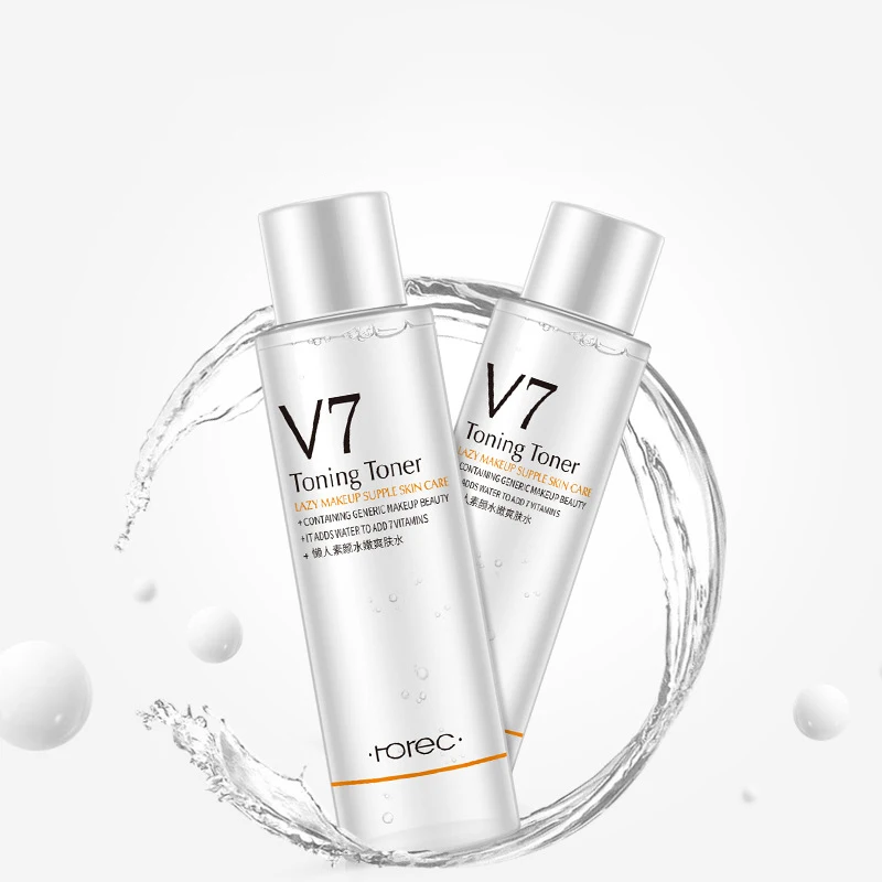 

1pcs Toning Toner Cleansing Milk Add 7 Vitamins Supple Face Toners Water Facial Lotion Moisturizing Skin Care Wholesale