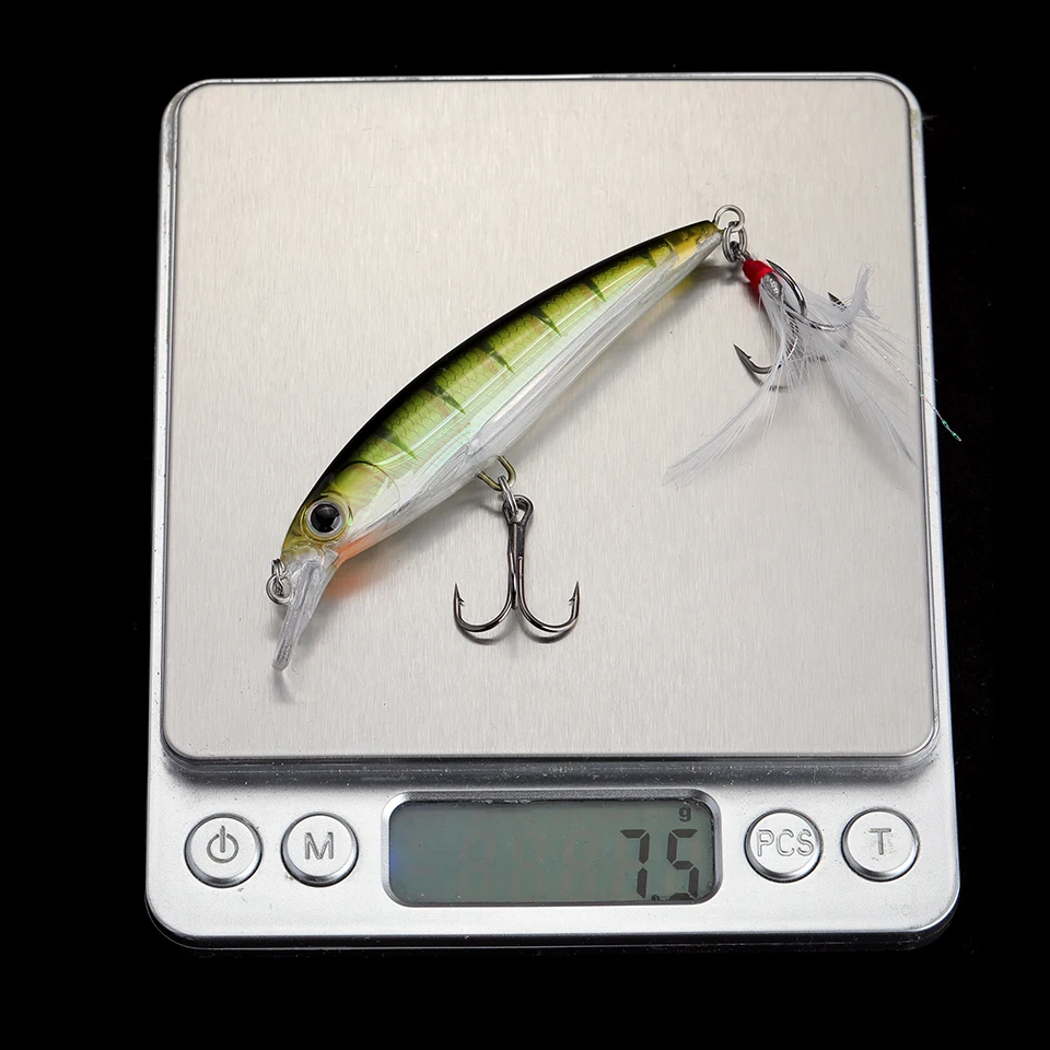 GOBYGO плавающая приманка в форме гольяна 80 мм 7 г воблеры для Пресноводной форели