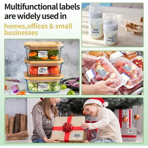 Светоотражающие цветные термоэтикетки Phomemo для принтеров