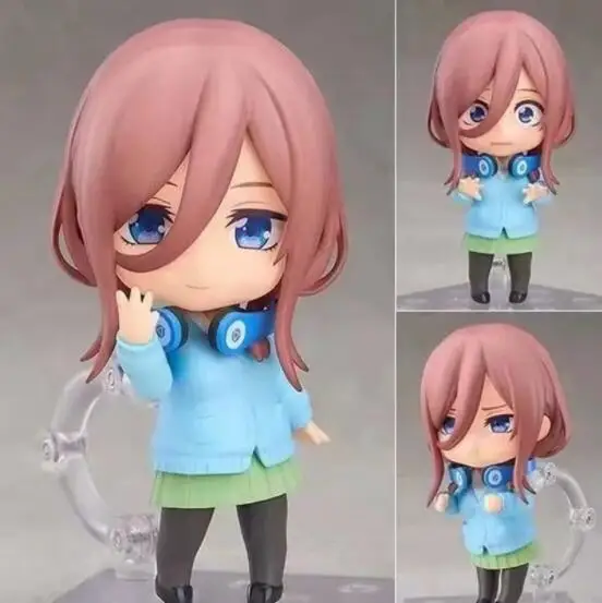 

10cm The Quintessential Quintuplets Nakano action figure Anime toys collection doll anime cartoon model for Christmas gift
