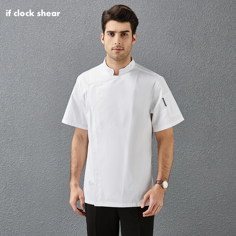 

High Quality New Custom Design Hotel Classic Restaurant Uniforms for Chef Uniform Bakery Waiter Workwear Sushi Cooking Chef Coat