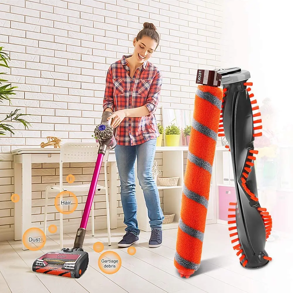 Замена вакуумной роликовой щетки для Shark Duo Clean NV800 NV800W NV801 NV801Q NV803 UV810 HV380 HV381 HV382 HV384