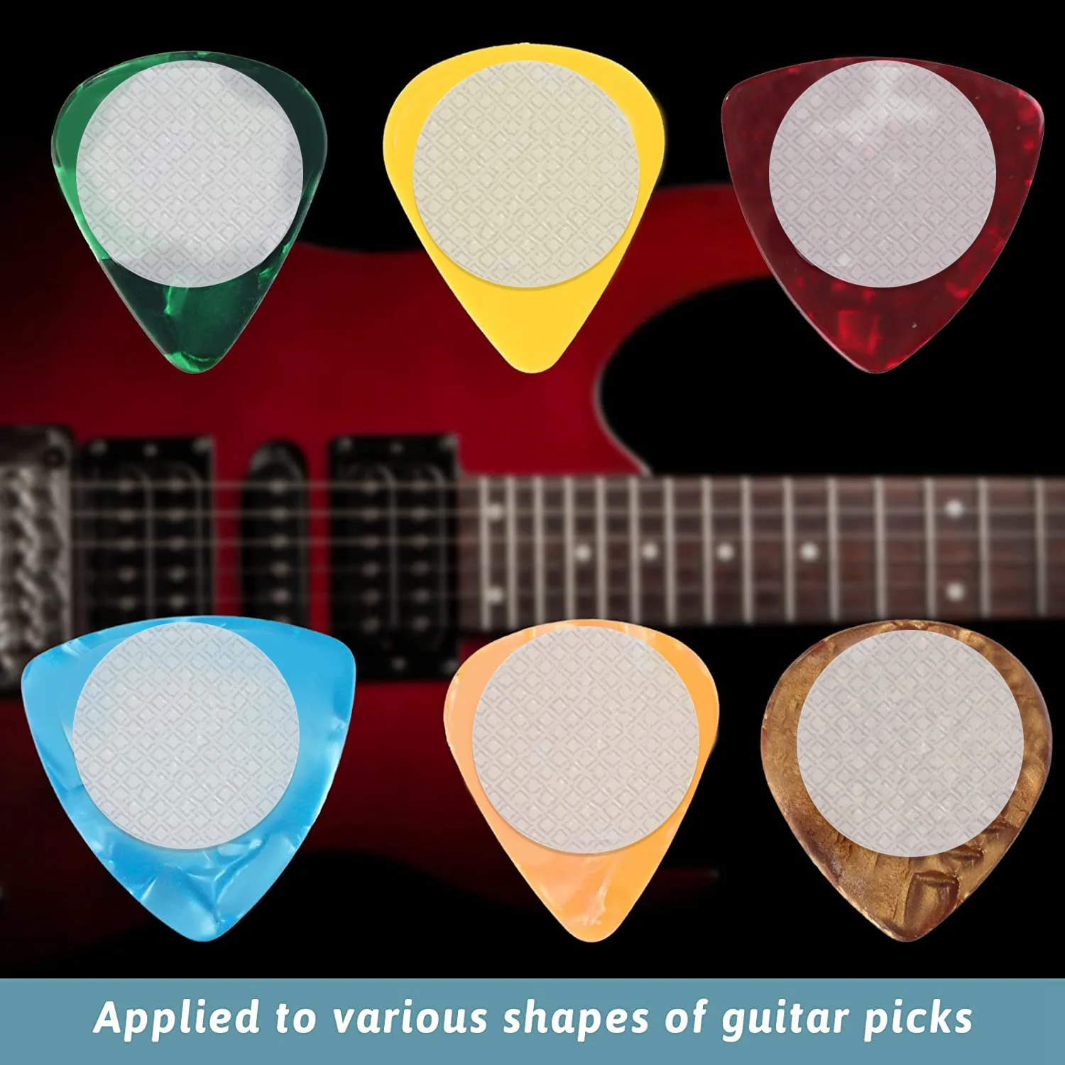 10 шт. ручки для медиаторов с медиаторами помогают удерживать медиатор гитарного