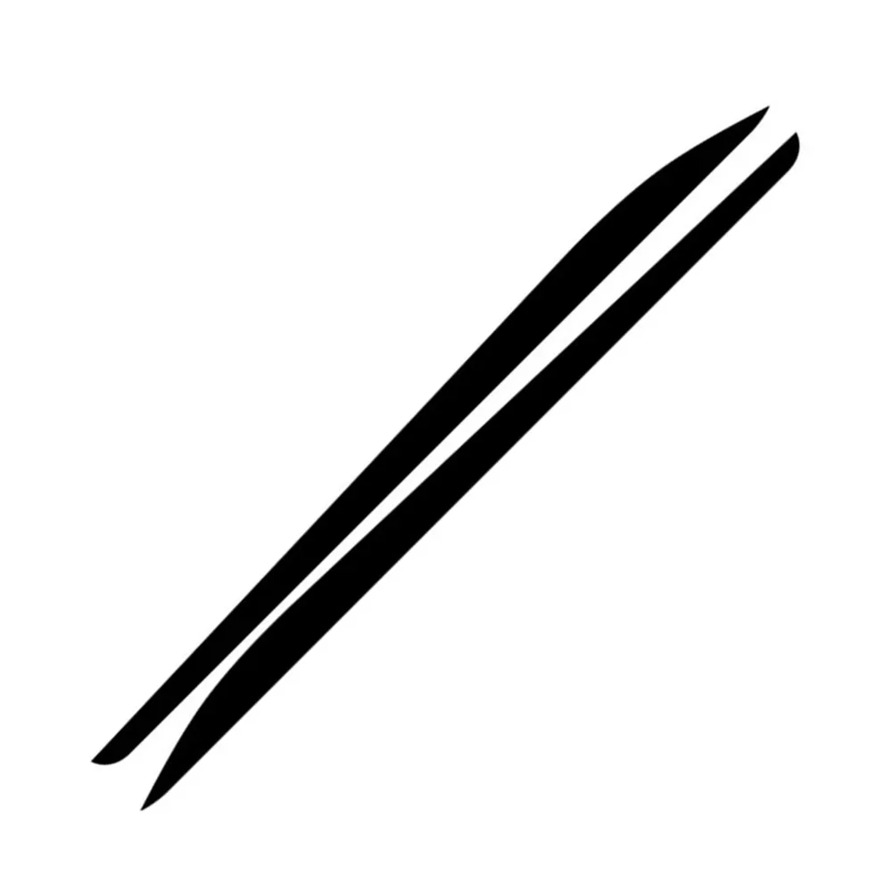 

Спортивные полосы, Двусторонняя наклейка на боковую дверь автомобиля для Toyota AURIS 2013-2019, гоночный Стайлинг, украшение для кузова автомобиля, виниловые наклейки «сделай сам»