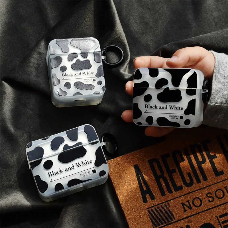 

Чехол с коровьим рисунком для Airpods, чехол для AirPods Pro, чехол для Airpods 2, защитный чехол для зарядки Airpods 3, чехол