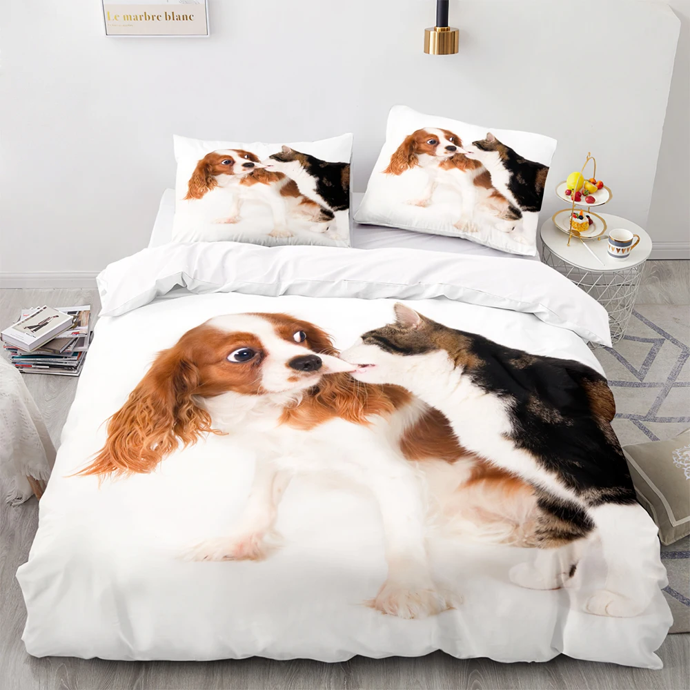 Набор постельного белья в акварельном стиле с изображением совы горячая