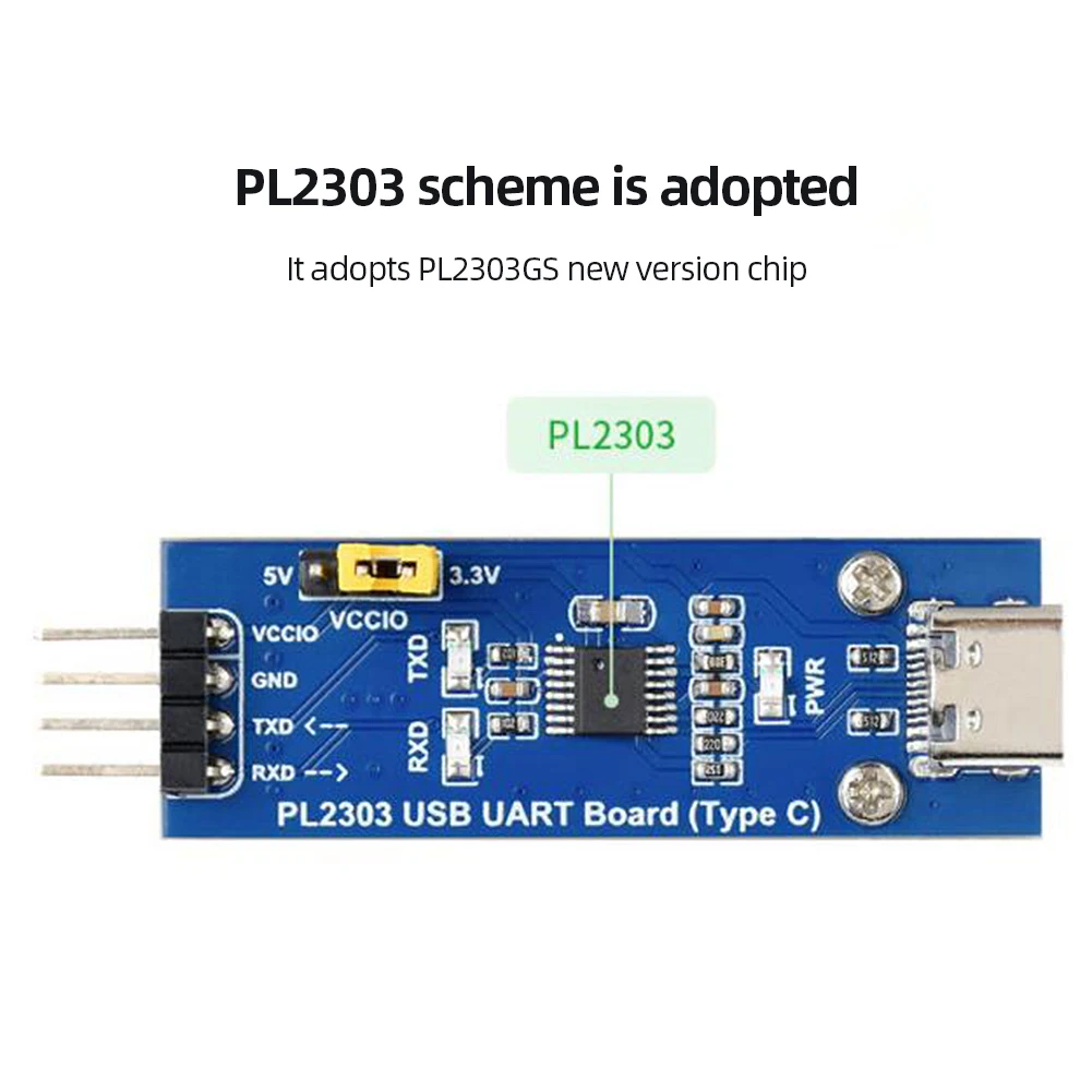 

USB-дисплей типа C для TTL-платы, 1,8 в/2,5 в