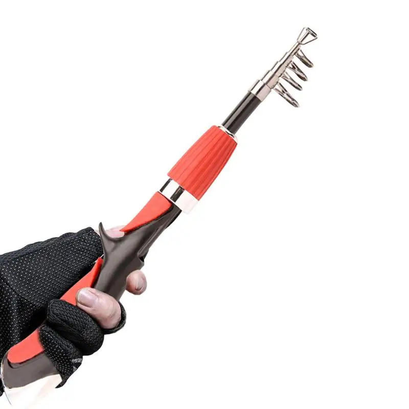 Телескопическая удочка портативная рыболовная Luya для подледной рыбалки