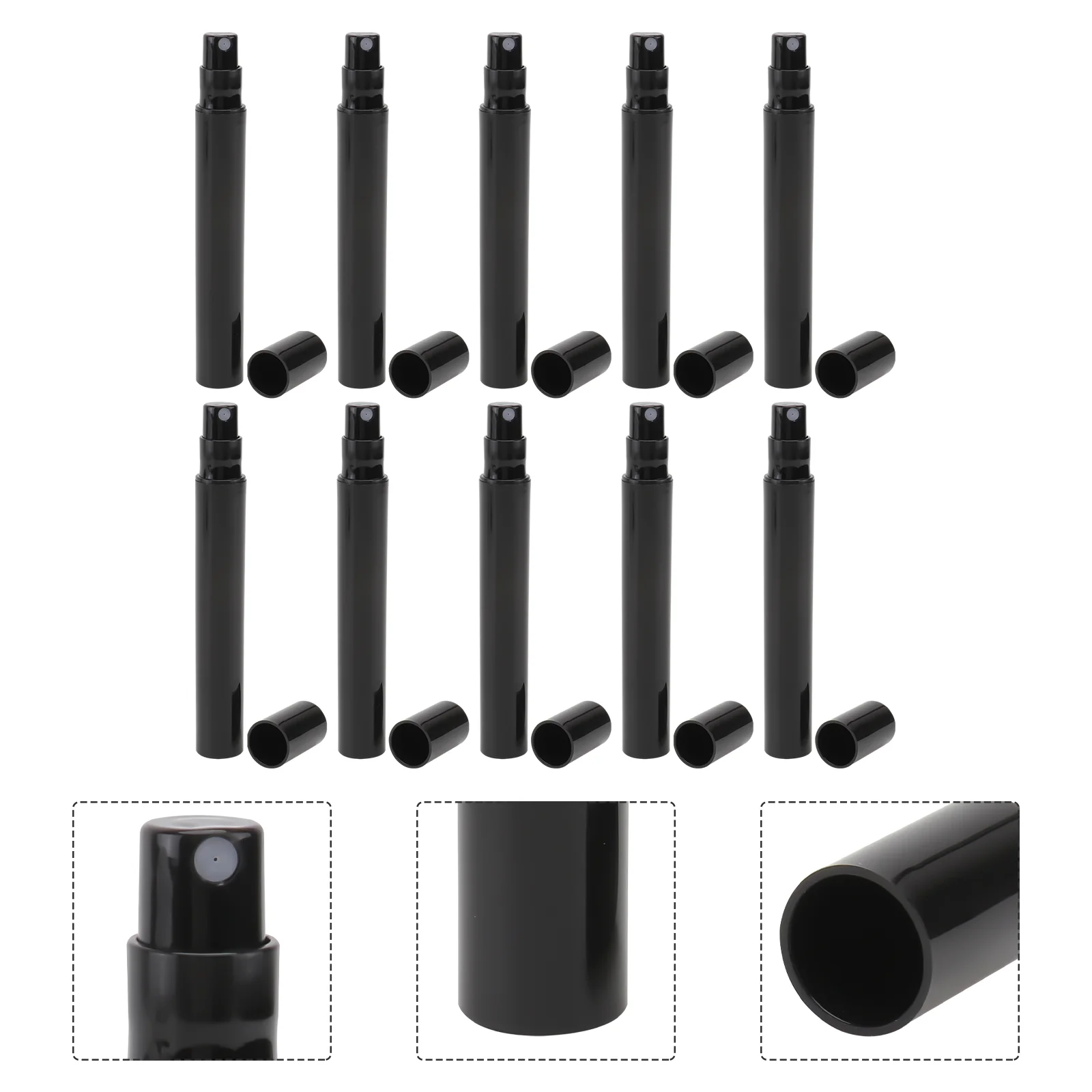 

Perfume Bottles Spray Bottle Travel Refillable Liquid Container Empty Mist Size Sprayer 4Ml Tubes Makeup Fine Mini Continuous