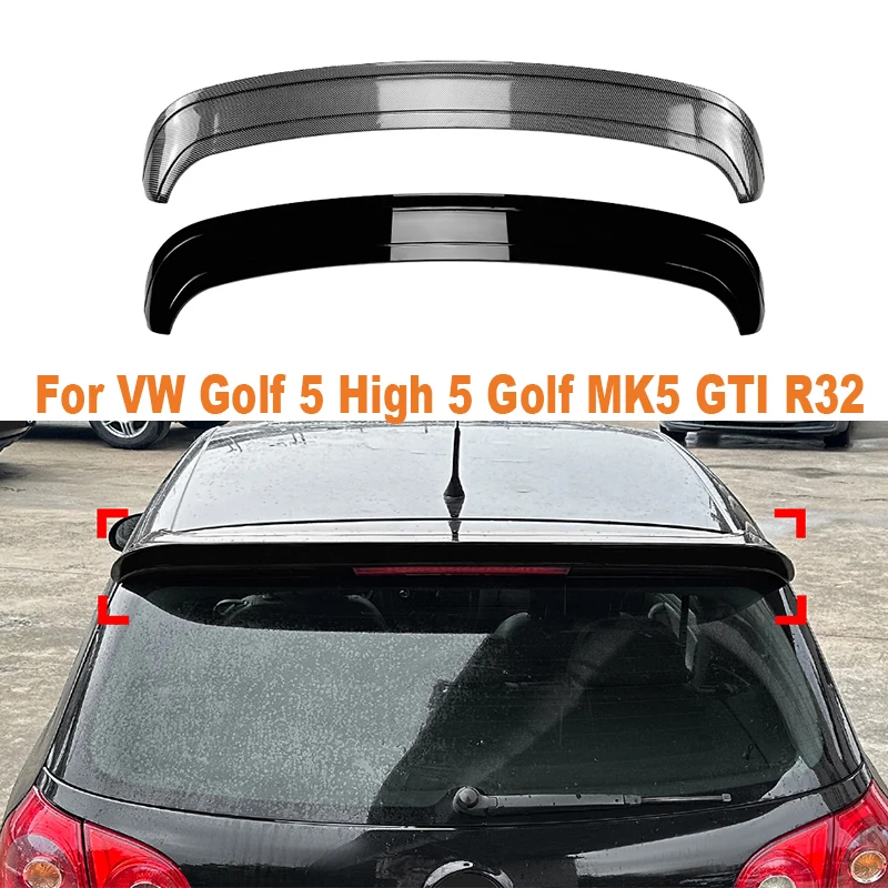 Автомобильное заднее крыло фиксированный спойлер для VW Golf 5 MK5 GTI R32 2003-2008