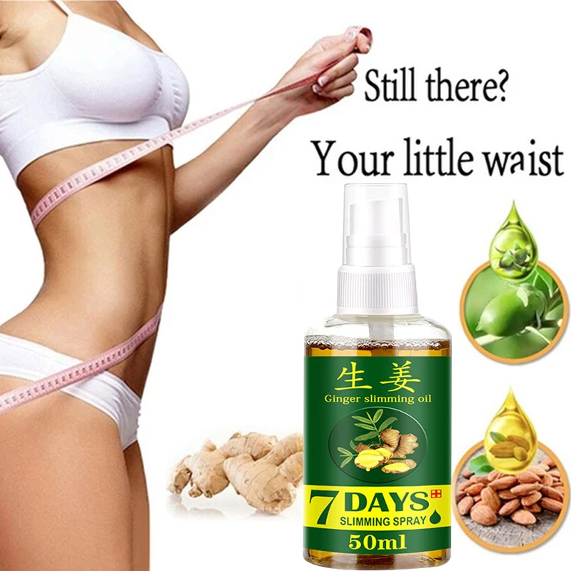 

7 дней для снижения веса-ускоряет раствор жира-эфирное масло для всего тела-экстракт имбиря