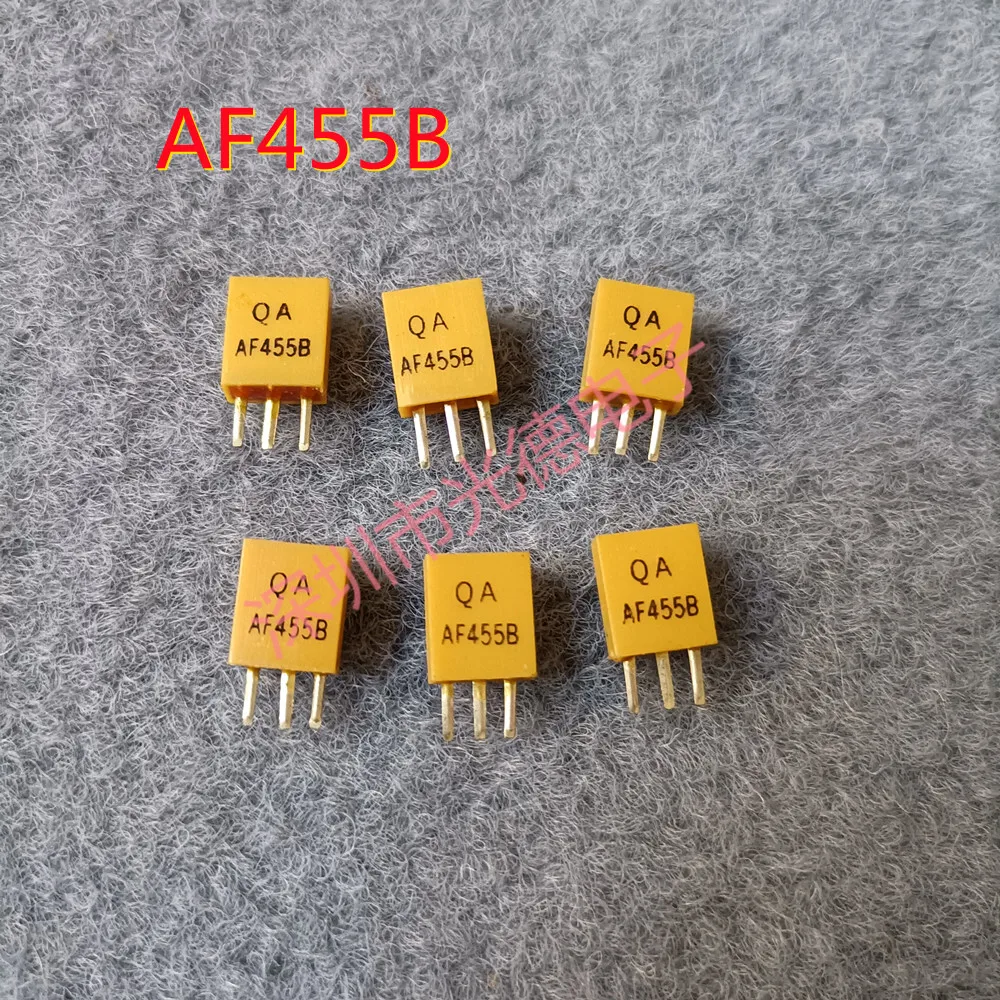 

50 шт./455B керамический кварцевый осциллятор AF455B 455 кГц встроенный 3-контактный фильтр