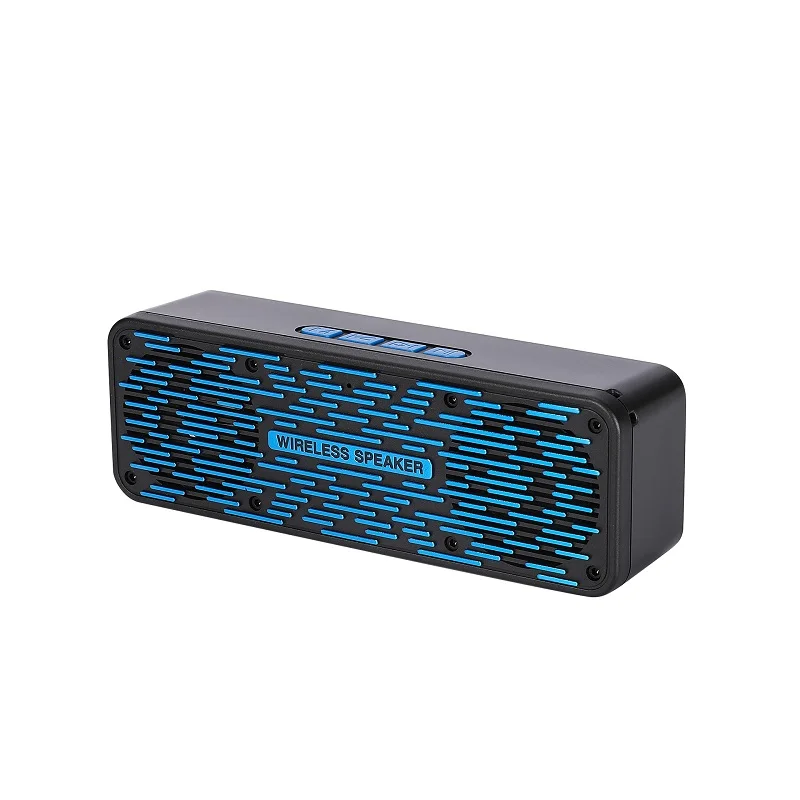 

Portable Bluetooth Speaker TWS Wireless Outdoor Speaker with 3D Stereo Subwoofer, Built-in 1200 mAh Battery FM Radios
