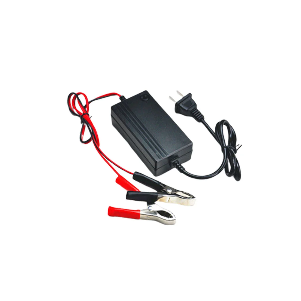 

1PC 12V Automatic Car Motorcycle Adaptor with CN Plug AC 110-240V (Black)