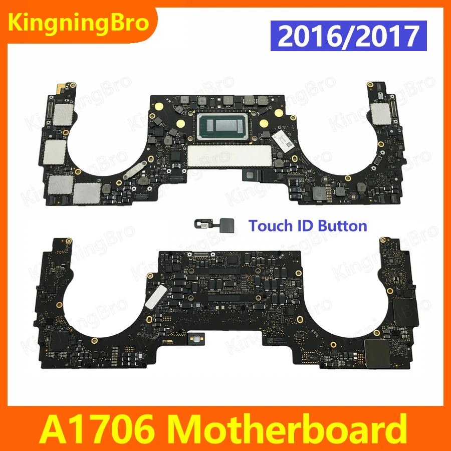 

Original Motherboard 820-00239-A 820-00923-A For Macbook Pro 13" A1706 Logic Board With Touch ID Button 2016 2017 Years