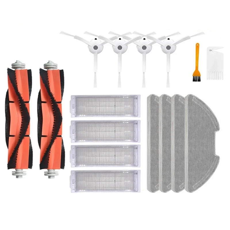 

New Hepa Filter Side Brush Main Brush Mop Cloths For Xiaomi Mi Robot Vacuum Mop 2 Lite Mop 2 Pro MJSTL MJST1SHW Parts