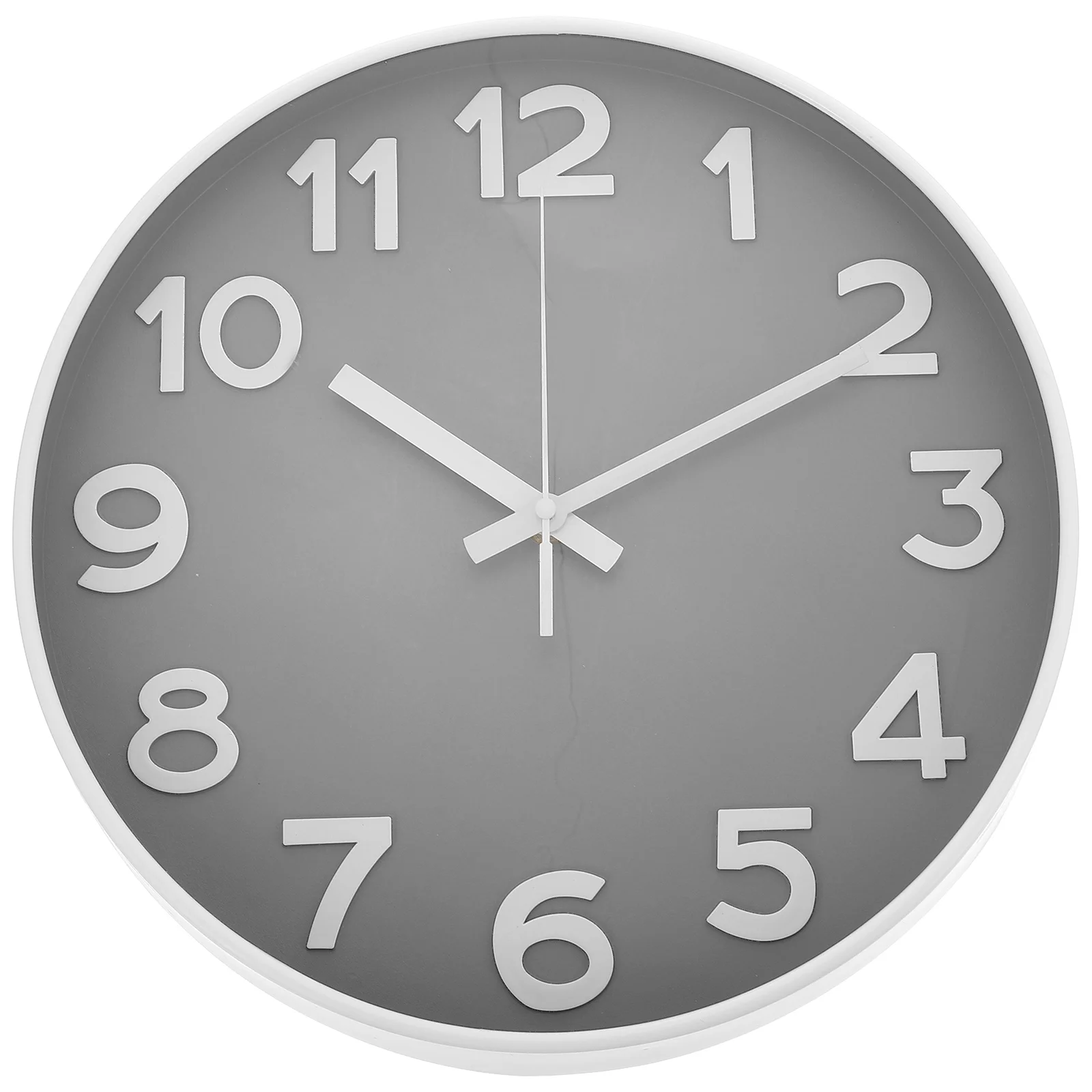 

Clock Wall Hanging Round Mute Modern Silent Room Operated Numberclocks Kitchennon Living Household Stylish Ticking Cafe Cloud