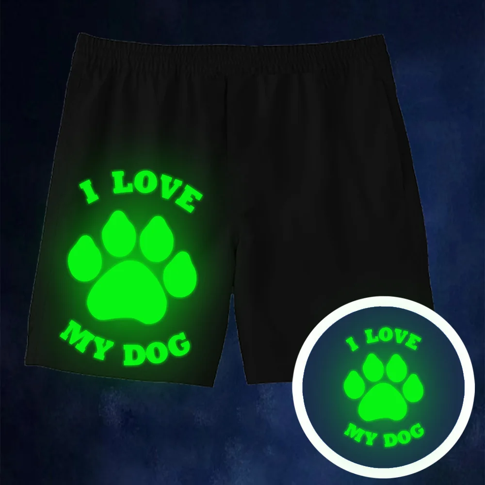 Пляжные Спортивные Шорты Унисекс Для Детей С Забавным Принтом Блестящие Детские