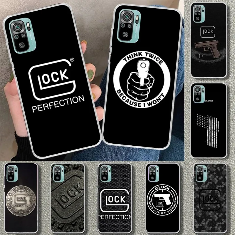 Прозрачный чехол для телефона Glock Handgun Logojpg Xiaomi 12 11T 10 9 Redmi Note 10S Pro 9A 8 |