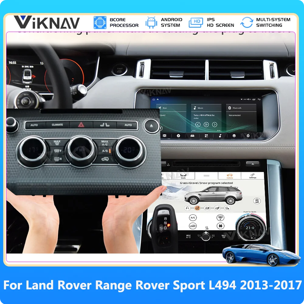 

Upgrade Multimedia Player For Land Rover Range Rover Sport L494 2013-2017 Wireless CarPlay 10.25inch 2din Android 12.0 Autoaudio