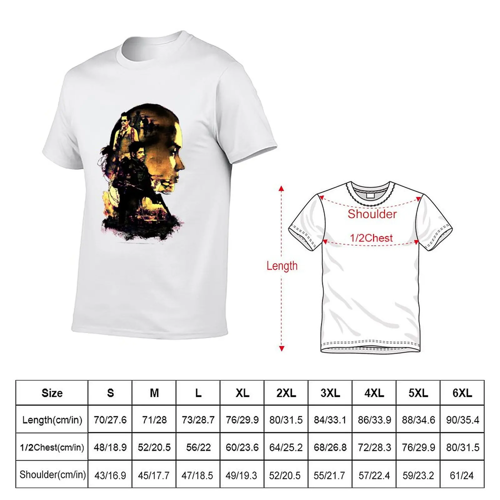 Sicario футболка хлопок мужская короткая рукав