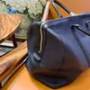 TB THOM Handbag Luxury Brand Black Leather Large Capacity Women Travel Bag Fashion Waterproof Business Sports Travel Bag 2