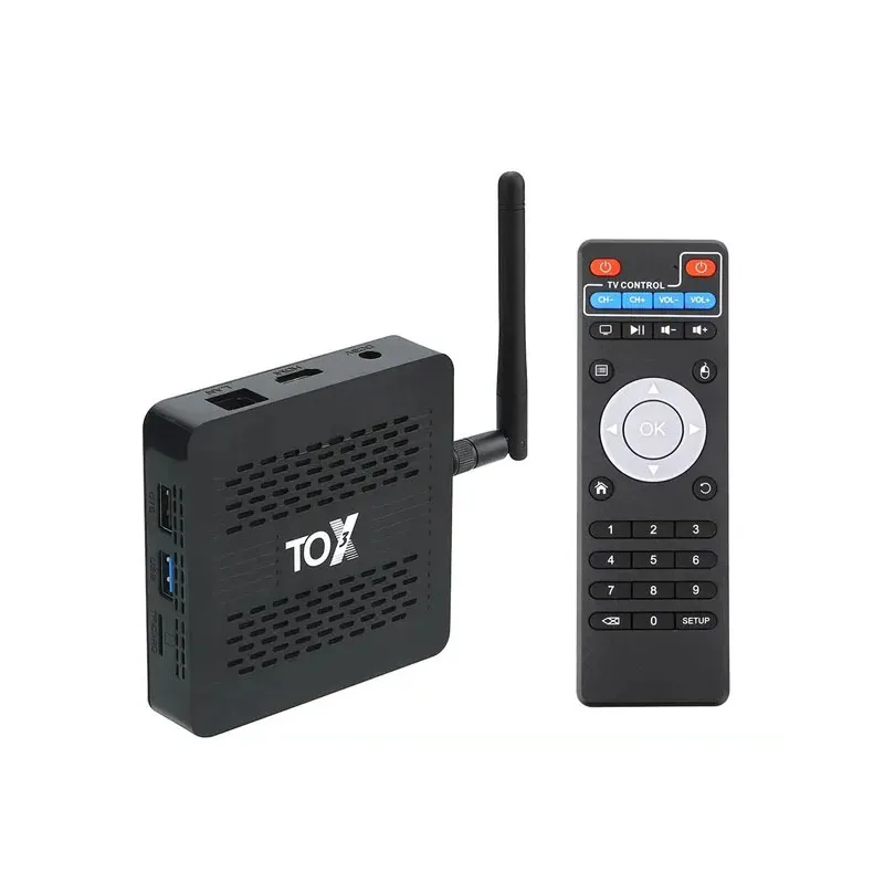 ТВ-приставка TOX3 на Android 11 Amlogic S905X4 4 + 32 ГБ 1000 Мбит/с Wi-Fi