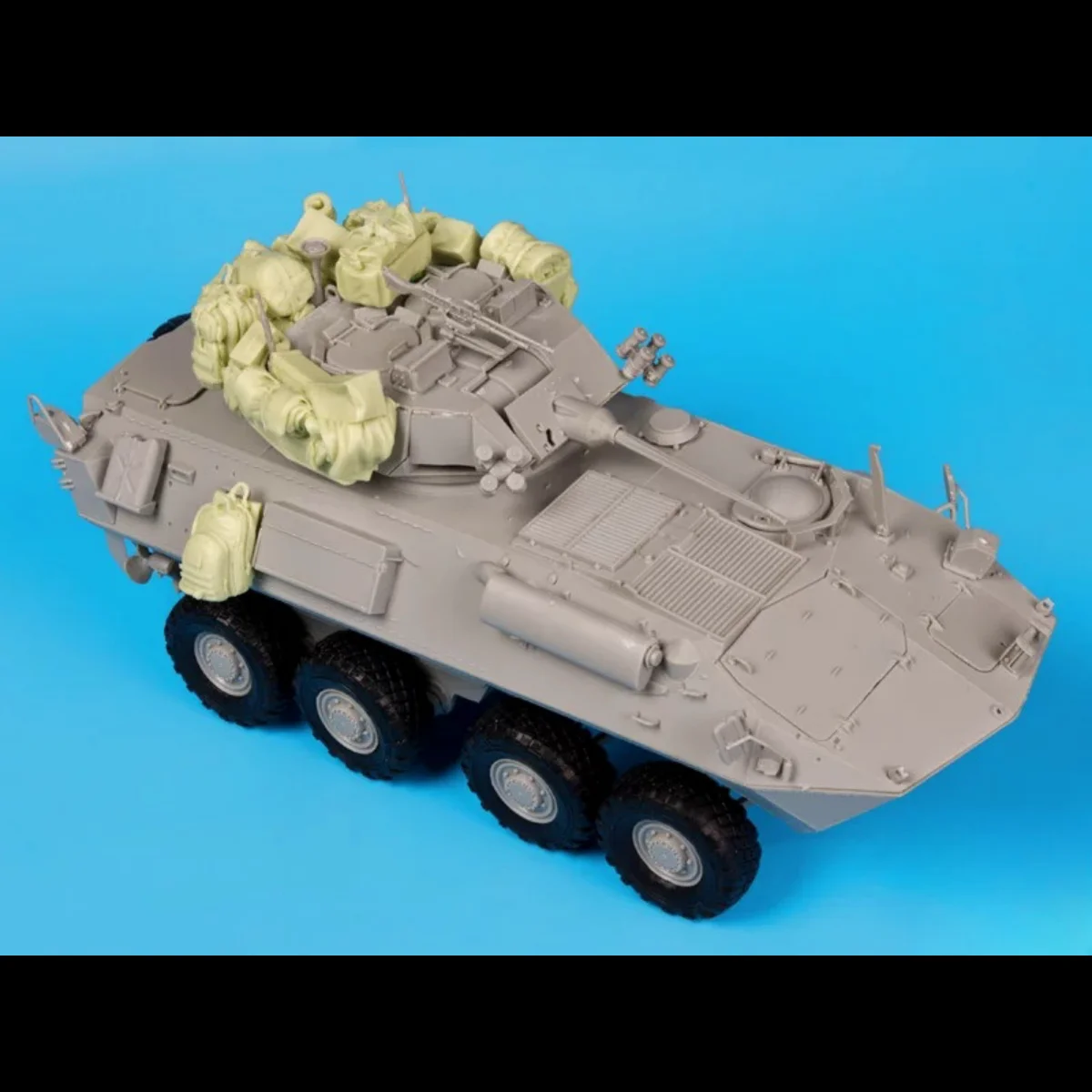 Фото Набор неокрашенных фигурок из смолы в масштабе 1/35, военная тематика, аксессуары ASLAV, в разобранном и неокрашенном виде, GK 855. №2
