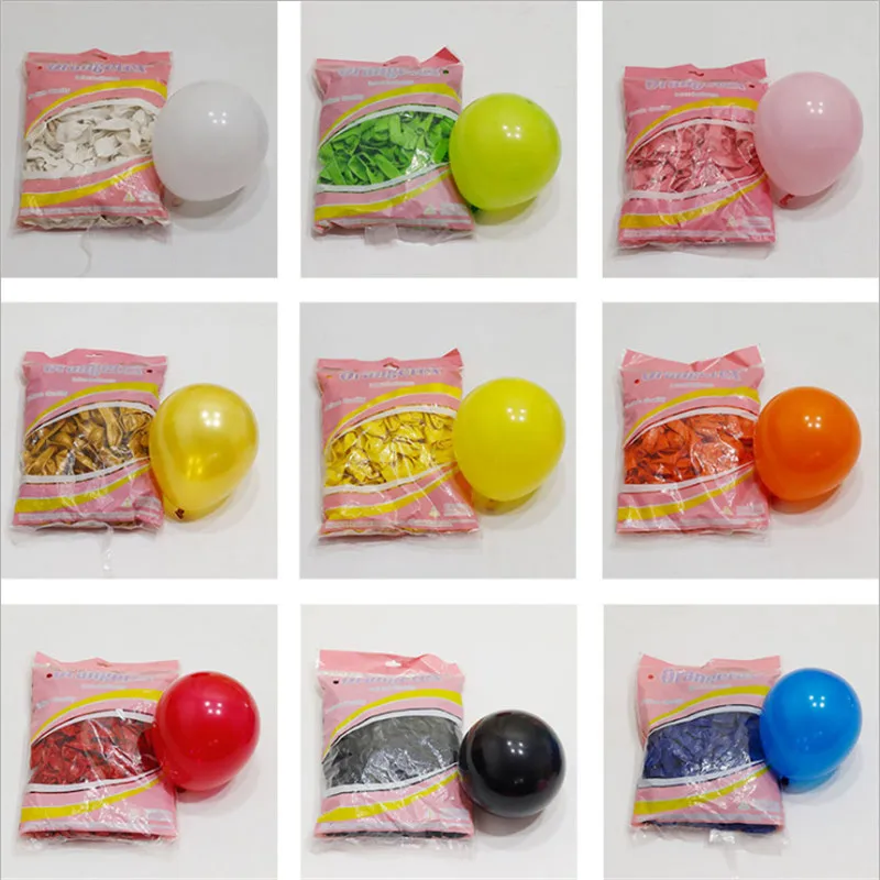 

30/50/100 Pcs 5 Inch Helium Round Latex Wedding Birthday Baby Shower Decoration Balloons Anniversary