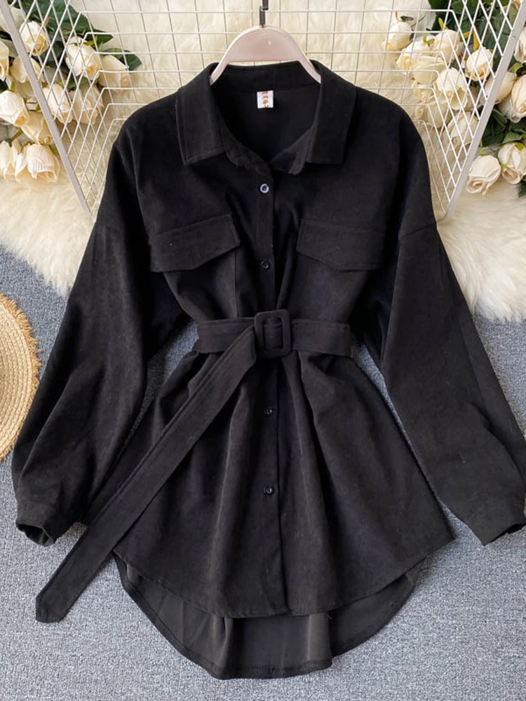 Женские новые весенне-осенние рубашки в стиле ретро рубашка с длинными рукавами