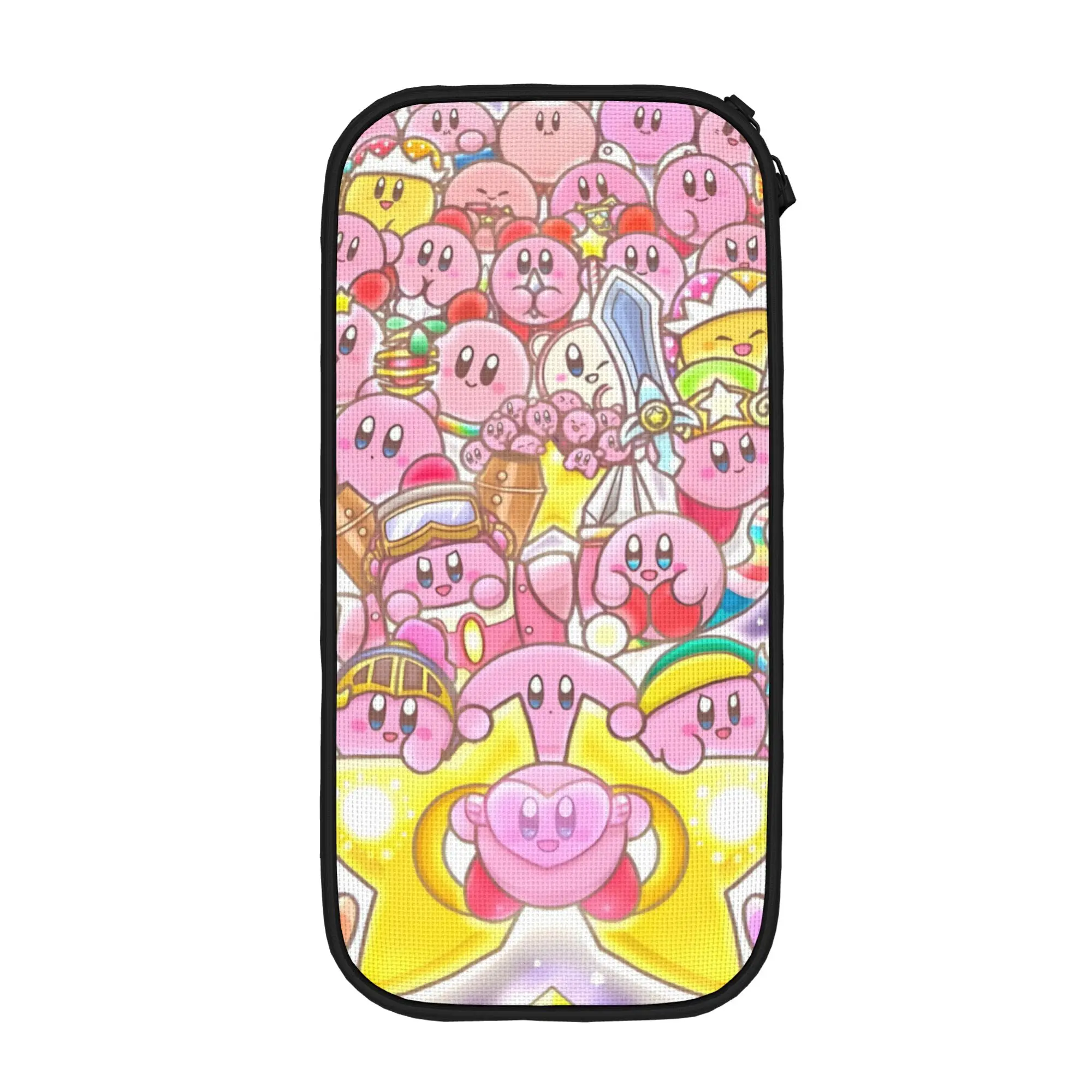 Фото Пеналы Custom Super Star K-Kirbyes для мальчиков и девочек, милые, с большим объемом, с рисунками комиксов, школьные принадлежности №2