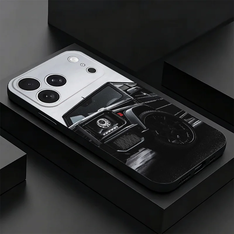 Фото Мужской чехол для телефона Manly Man SUV G63 для iPhone 17 Air 16 15 Plus 11 14 Pro Max 17E 16E 13 12 7 XS X 8 SE с индивидуальным дизайном №3