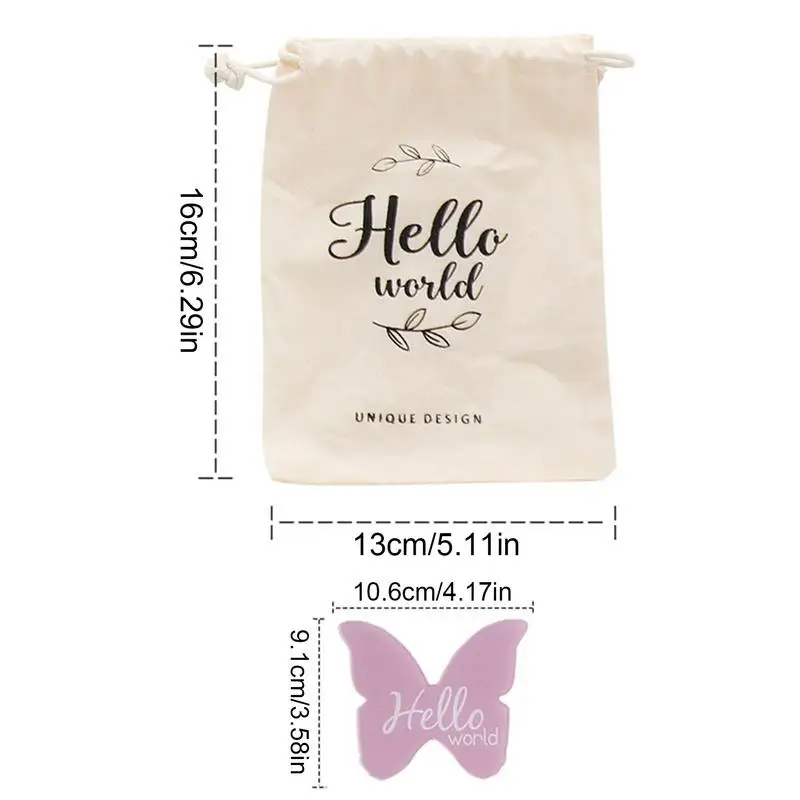 Месячные карты акриловый знак объявлений ребенка элегантные ежемесячные и диски