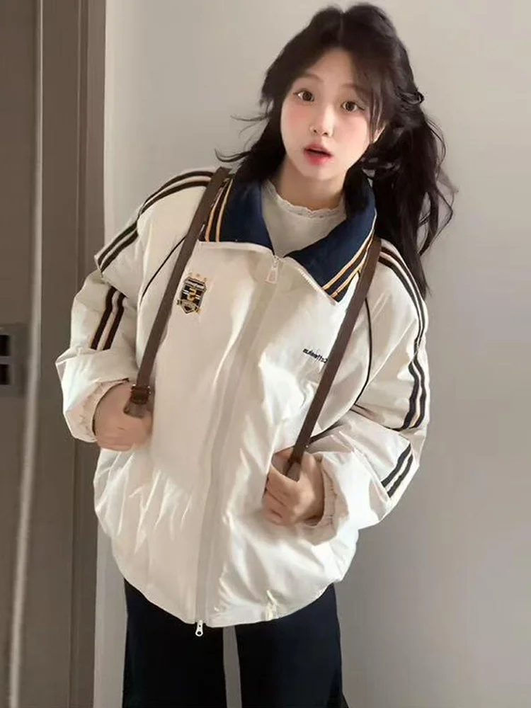 Популярный пуховик с хлопковой подкладкой женская одежда новинка 2024 зимняя